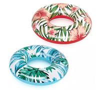 Bestway Bouée Palmier Gonflable 119 cm - Bleu