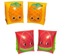 Bestway – Brassards Décor Fruits 2 chambres 23 x 15 cm, 2 décors assortis