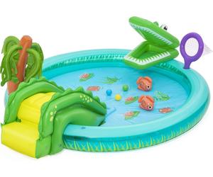 Bestway Centre de Jeux Aquatique Crocodie 224 x 181 x 72 cm - 1 pcs