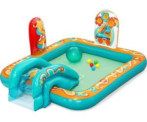 Bestway Centre de jeux aquatique Rétro Monde 193 x 152 x 74 cm - 1 pcs