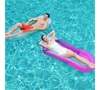 Bestway Chaise longue gonflable de piscine Aqua Lounge flotteur d'eau