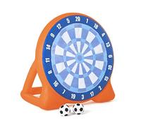 Bestway Cible de fléchettes gonflable - Centre de jeu avec balles - Bleu +6 ans Enfants