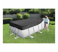 Bestway Couverture de Piscine 404x201 cm Hors Sol Bâche Housse de Protection