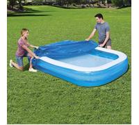 Bestway Couverture de piscine Flowclear 262x175x51 cm, couverture de piscine hors sol,,, couverture de piscine d'hiver 3202610