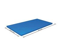 Bestway Couverture de piscine Flowclear 304x205x66 cm