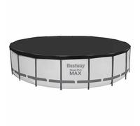 Bestway Couverture de Piscine Flowclear Fast Set 555 cm Protection Bâche