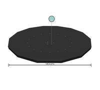 Bestway Bâche ronde pour piscine hors sol de 4,27 m