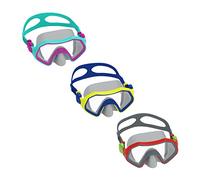Bestway Masque de plongée Crusader 22044, Multicouleur, Protection UV, Étanche aux fuites, 7+ ans
