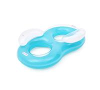 Bestway Double Gonflable Roue avec Oreiller 188x117 cm Plage et Piscine 43009