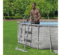 Bestway Échelle de piscine à 4 marches Flowclear 107 cm 3202669