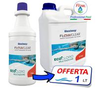 Bestway ECO Chlore Multifonction Liquide 1 Lt Assainissant Eau Piscine