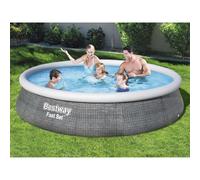 Bestway Ensemble de piscine gonflable Fast Set avec pompe 396x84 cm