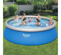 Bestway Ensemble de piscine gonflable ronde Fast Set 457x122 cm