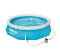 Bestway Ensemble de Piscine Hors Sol Gonflable Jardin Terrasse Multi-taille vida