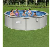 Bestway Ensemble de Piscine Hydrium 460x120 cm Hors Sol Arière-cour Jardin
