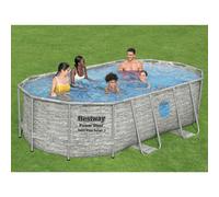 Bestway Ensemble de piscine Power Steel 427x250x100 cm piscine hors sol