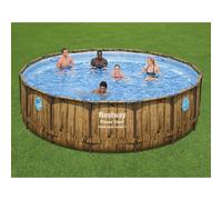 Bestway Piscine Power Steel Swim Vista, Ø 488 x 122 cm