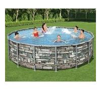Bestway Ensemble de piscine Power Steel 488x122 cm ensemble de piscine