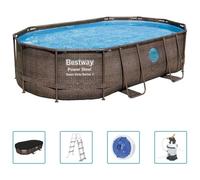 Bestway Ensemble de piscine Power Steel 488x305x107 cm