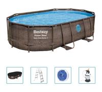 Bestway Ensemble de piscine Power Steel 488x305x107 cm