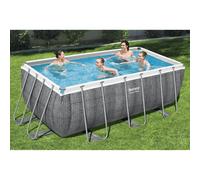 Piscine - Bestway - Power Steel - Rectangulaire 412x201x122 cm - Tritech - Hors-sol