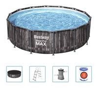 Bestway Ensemble de piscine ronde Steel Pro MAX 427x107 cm piscine