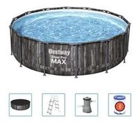 Bestway Ensemble de piscine ronde Steel Pro MAX 427x107 cm