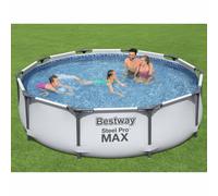 Bestway Ensemble de Piscine Steel Pro MAX 305x76 cm Hors Sol Jardin Extérieur