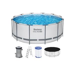 Bestway Ensemble de piscine Steel Pro MAX Rond 366x122 cm