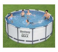 Bestway Ensemble de Piscine Steel Pro MAX Rond 366x122 cm Hors Sol Jardin