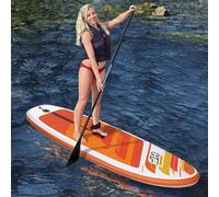 Bestway Ensemble de planche à pagaie gonflable Aqua Journey 65349 SUP kayak