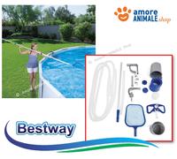Bestway Ensemble Propreté Deluxe → Filet Et Écumoire Flowclear Piscine / 58237