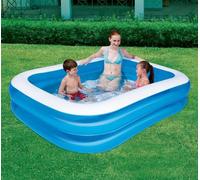Bestway Family Pool "Blue Rectangular", 201 x 150 x 51 cm, 54005