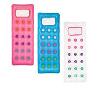 Bestway Fashion Lounge Matelas Gonflable avec fenêtre, Multicolore, 177x63x16 cm, Assorti