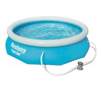 Bestway - Fast Set - Piscine gonflable avec pompe de filtration - 305x76 cm - Ronde