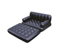 Bestway Fauteuil Gonflable 5 Positions Noir 188x152x64 cm Intérieur 75054