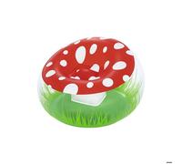 Bestway Fauteuil Gonflable Géant Champignon 112x112x66 Cm +6 Ans Intérieur Et Jardin 75123