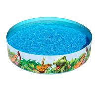 Bestway Fill 'N Fun Bassin fixe "Dinosaurous", 183x38 cm - rond - 749 l ; 55022