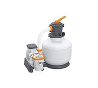 Bestway Filtre à sable 11,355 m3/h – Pompe 500 W 220-240 V, préfiltre, diffuseur Chemconnect™