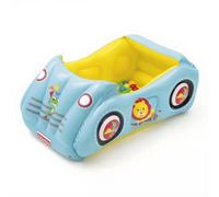 Bestway Fisher-Price Piscine à Balles Gonflable Voiture de Course 119 x 79 x 51 cm