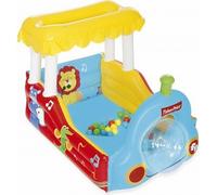 Bestway Fisher-Price Piscine à balles locomotive à vapeur 132 x 94 x 89 cm