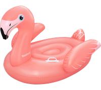Bestway Bouée à chevaucher pour Enfants Fancy Flamingo - 128 cm x 110 cm x 87 cm - Rose