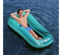 Bestway Flotteur gonflable en maille Hydro Force Sol Venture 188x109cm, flotteur de salon en maille, chaise longue de piscine, chaise longue flottante gonflable G