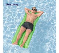 Bestway-Flotteur Gonflable Pour Piscine Leic-Color,Radeau De Piscine,Coussin De Natation Gonflable,44007 - Type 44007-Green
