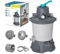 Bestway Flowclear 3.028 L/h Filtre à sable pour piscine amovible avec raccord 32 mm et distributeur de produits chimiques