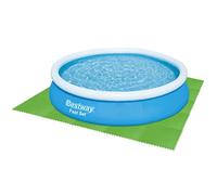 Bestway Swimming Pool Floor Protector 9 Units Vert 78x78 cm