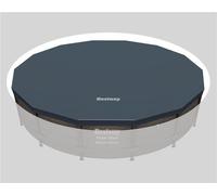 Bestway® Flowclear 58249 - Couverture de piscine ronde 16ft piscine à cadre acier 488 cm
