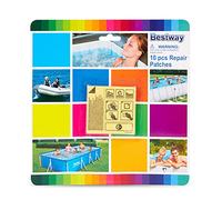 Bestway Flowclear 62091E Adhésif de réparation sous l’eau, 6,3 x 6,3 cm