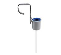 Bestway Écumoire murale Flowclear pour piscines hors-sol, attire débris flottants, gris