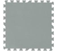 Dalles de protection de sol piscine Bestway (lot de 9 pièces) - Gris